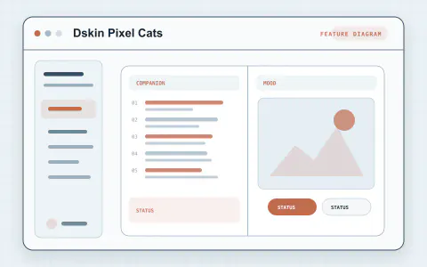 DSkin Pixel Cats preview