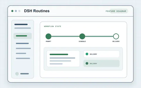 DSH Routines preview