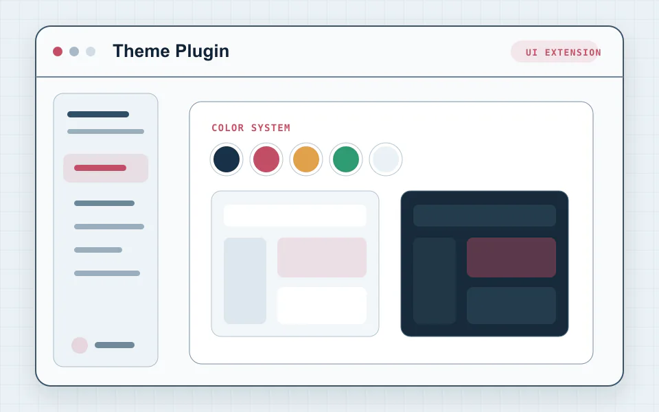Theme Plugin editorial feature illustration