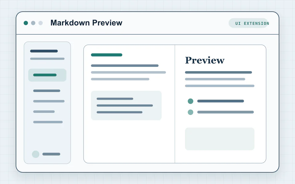 Markdown Preview editorial feature illustration
